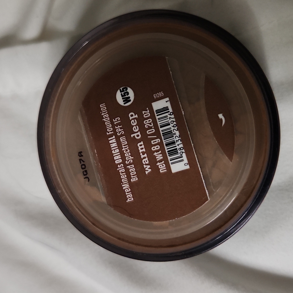 NEW Bare Minerals Foundation W55 Warm Deep